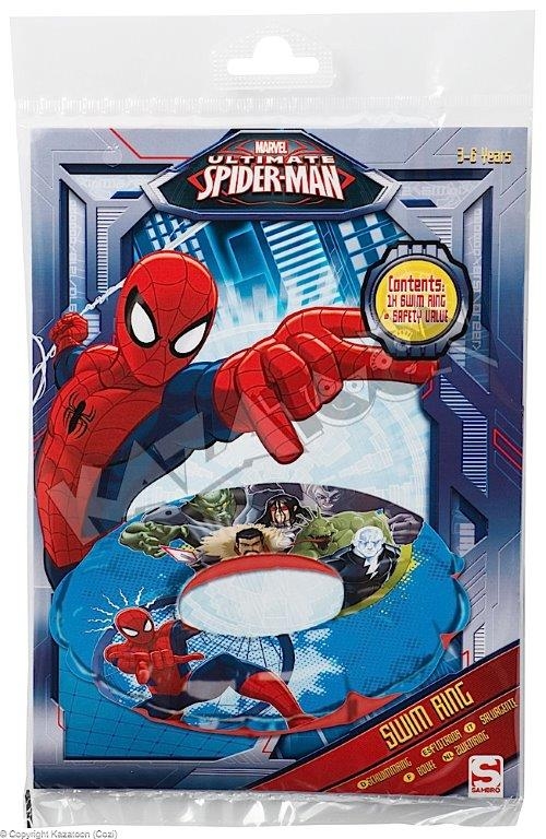 Partner Adventures - Bouée ronde gonflable enfant Spiderman - Jeux