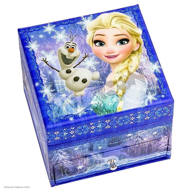 Boîte à bijoux reine des neiges