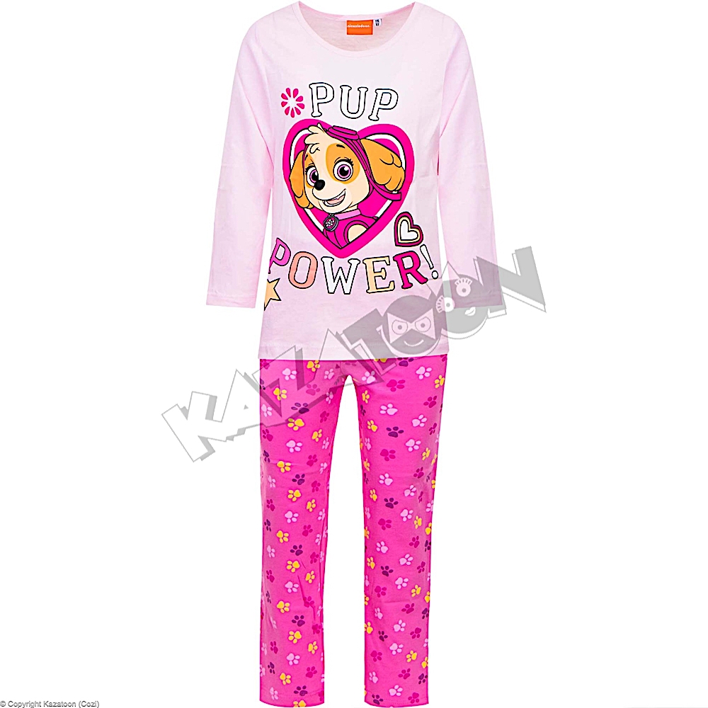 Pyjama Coton Fille Pat Patrouille